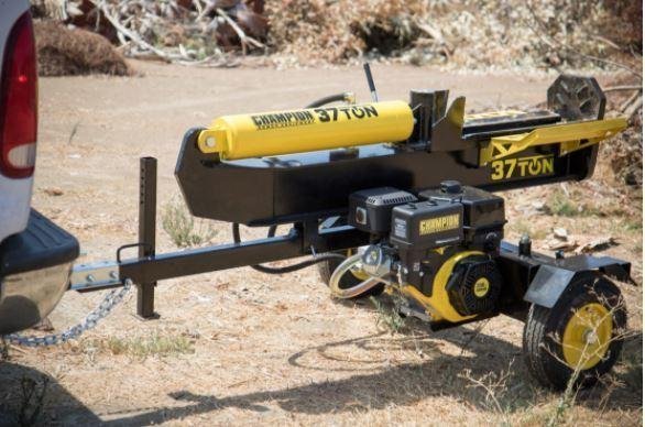 Champion 100330 37 Ton Horizontal/Vertical Towable Log Splitter New – Bitz & Buttons