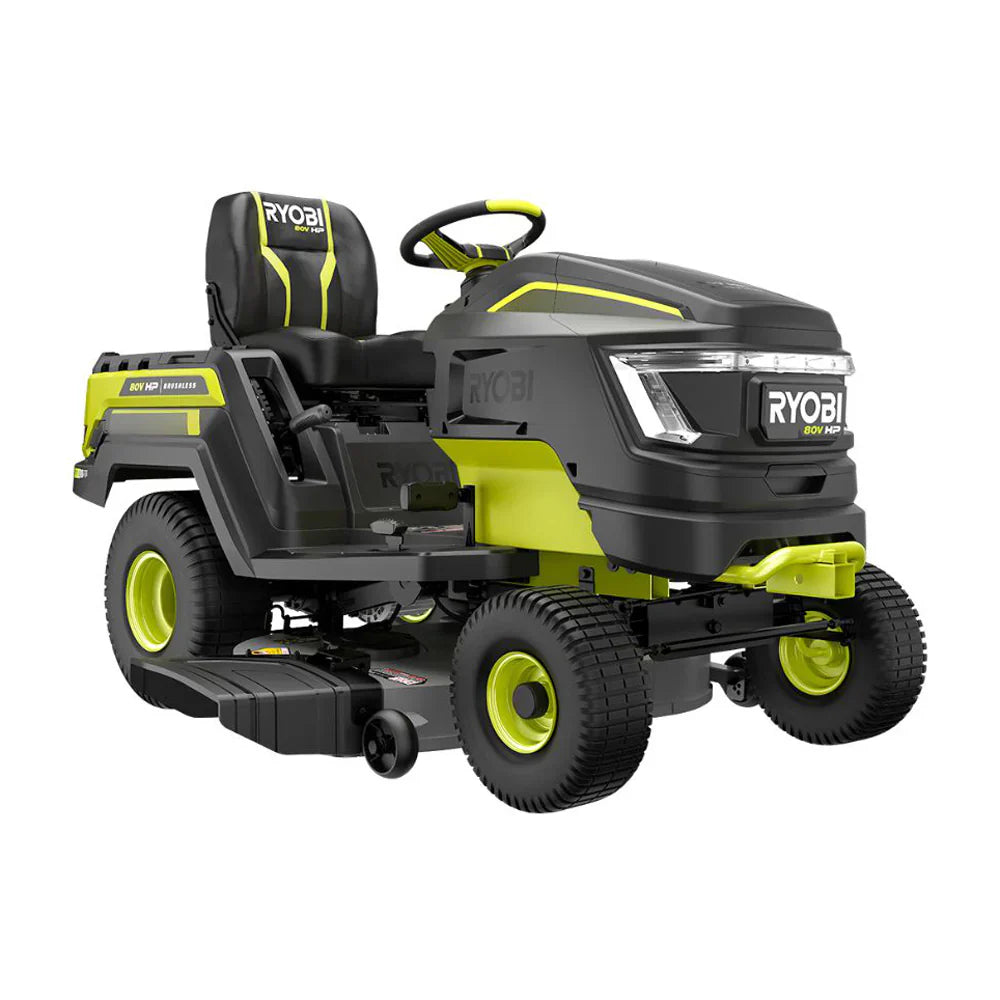 Brushless 80V Hp 46-Inch Cordless Lawn Tractor Battery Powered - Seakundi