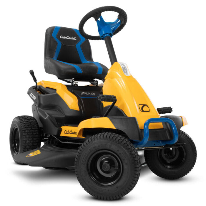 Cub Cadet CC30E 30-Inch 56V MAX Lithium-Ion Electric Riding Lawn Mower – Battery Powered, Quiet, Compact & Maintenance-Free