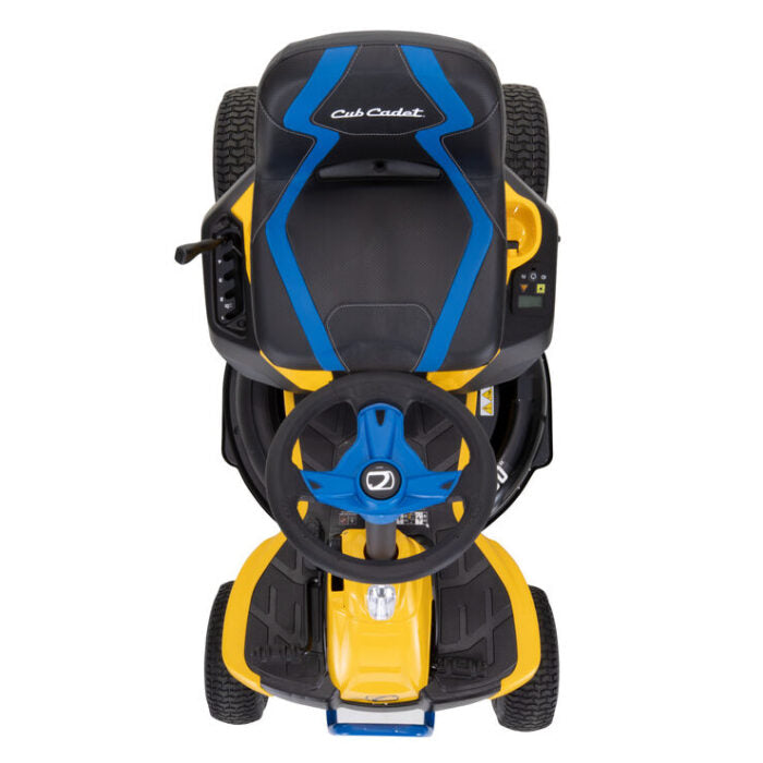 Cub Cadet CC30E 30-Inch 56V MAX Lithium-Ion Electric Riding Lawn Mower – Battery Powered, Quiet, Compact & Maintenance-Free