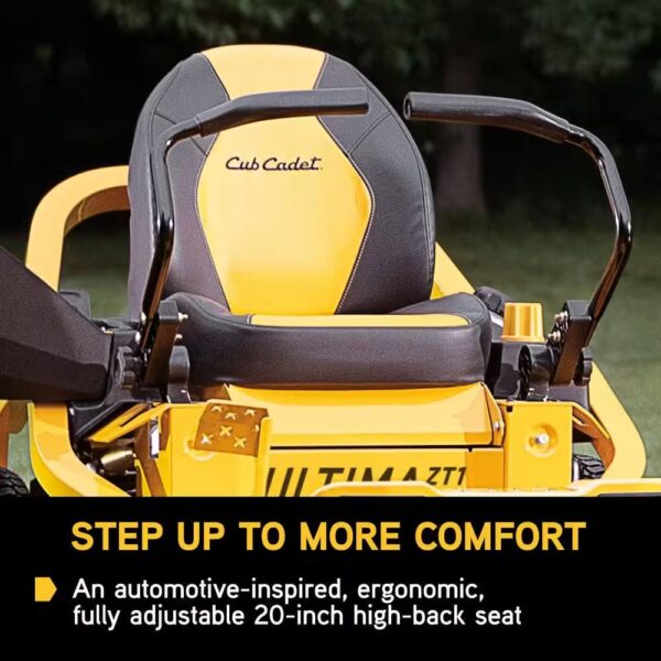 Cub Cadet Ultima 42 in. 21.5 HP V-Twin Kawasaki Engine Dual Hydrostatic Drive Gas Zero Turn Riding Lawn Mower - Seakundi