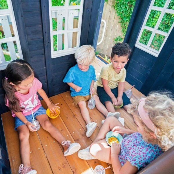 Backyard Discovery Skyfort III Cedar Swing Set w/ Tube Slide – DIY – Bitz & Buttons